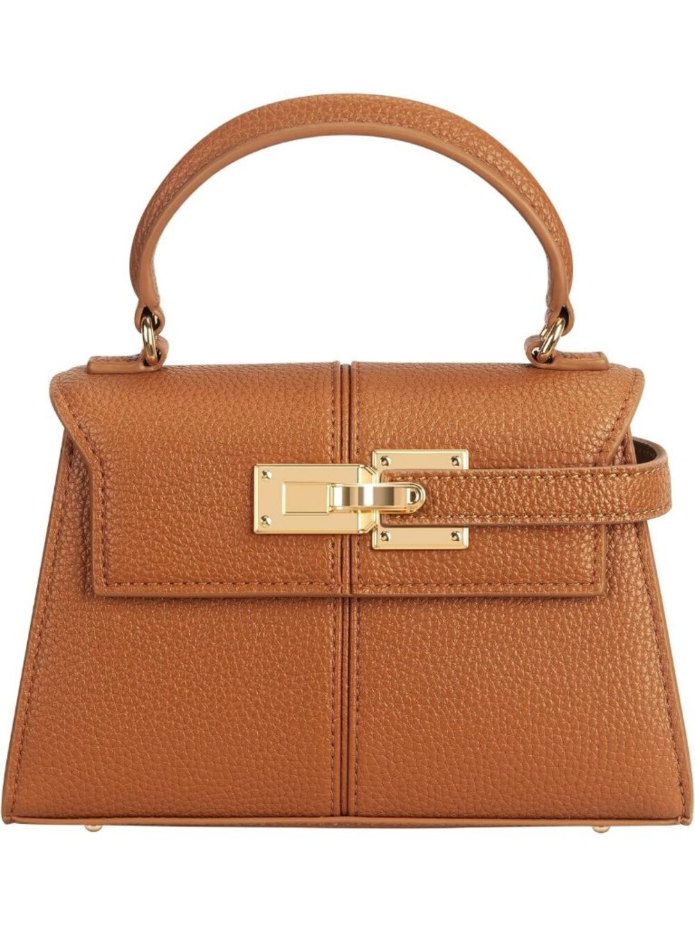 Stylish Vegan Leather Top Handle Bag for Women - Chic & Versatile Handbag